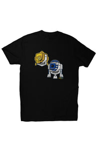 Fatbol Unisex Tee Skullface "Droids" - Black