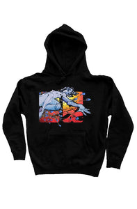 Fatbol Unisex Pullover Hoody - Forest Stearns "The Reach" Black
