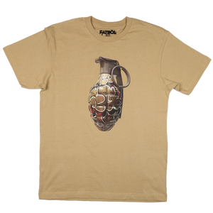 Bomber Tee - Vegas Gold