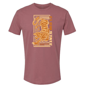 OVR.THR Unisex Tee "Flow State" - Mauve