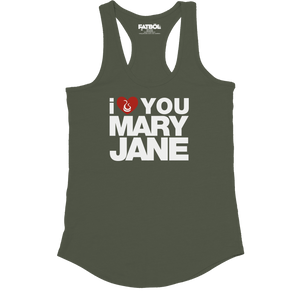 Mary Jane Racerback - Army
