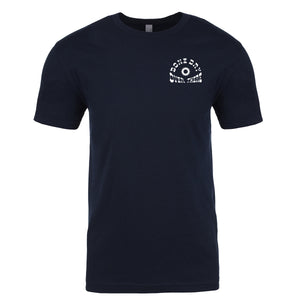 OVR.THR Unisex Tee "Bone Dry" - Navy